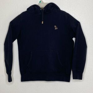 DRAKE OVO October’s Very Own Black Super Thick Pullover Hoodie with Owl Logo M